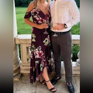 Express Floral Maxi Dress